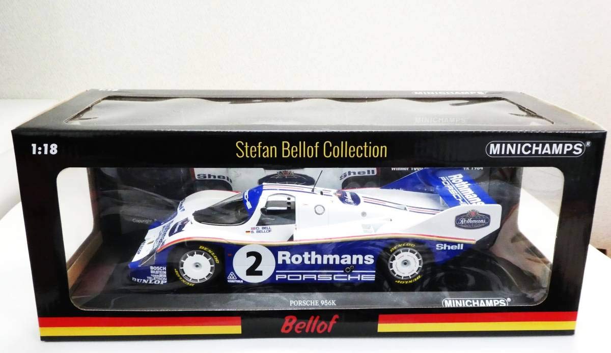 1/18 ポルシェ 956K サンダウンパーク Rothmans S.ベロフ Amazon.co.jp: 1:18 ポルシェ 956K サンダウンパーク 1000km 優勝 ベル